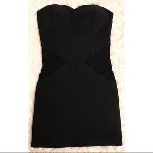 Little black mini dress